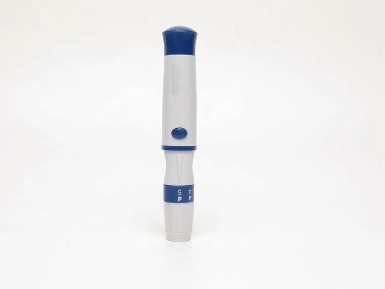 Medical Blood Lancet Pen Lancing Device with Repeated Use