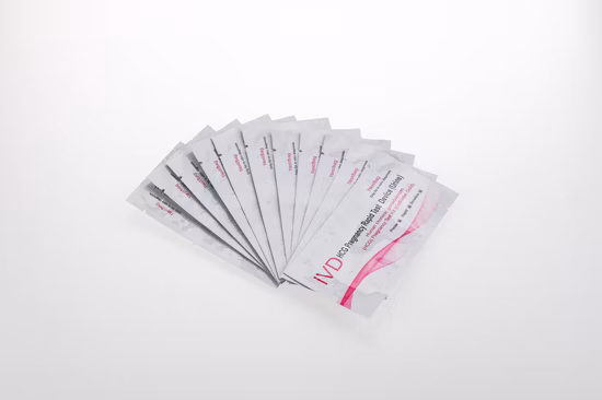 Servicio OEM disponible Kit de prueba rápida de embarazo Singclean One Step HCG (tira, casete, midstream)