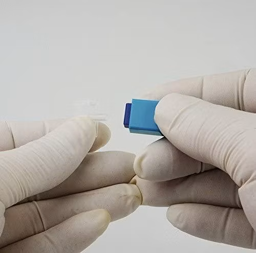 Aguja de lanceta de sangre médica desechable 21 g