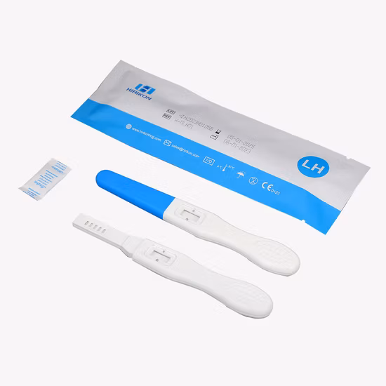 Golden Time® Early One Step HCG Test Kit de prueba de embarazo de 25 miu en orina a mitad de camino