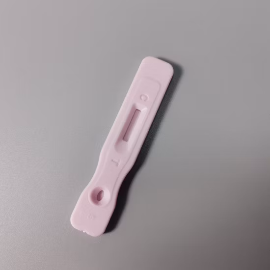 Casete plástico del equipo de prueba de embarazo y tira reactiva de ovulación del predictor de casete de plástico para HCG