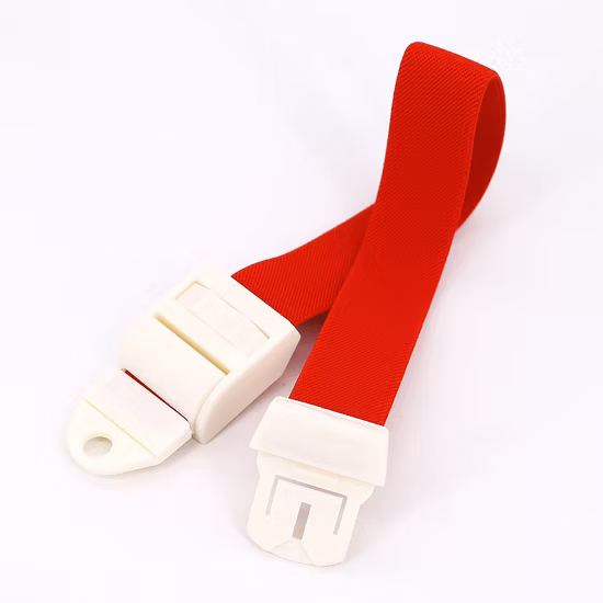 Médico desechable sin látex TPE Silicona Nylon Primeros auxilios Aplicación de combate táctico Hebilla de gato de emergencia Torniquete de extracción de sangre de liberación rápida